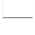 LED pendellampe Factor Linear dimbar svart 152 cm forfra