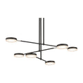 LED pendellampe Fad 6-lys svingbare skjermer 89 cm forfra
