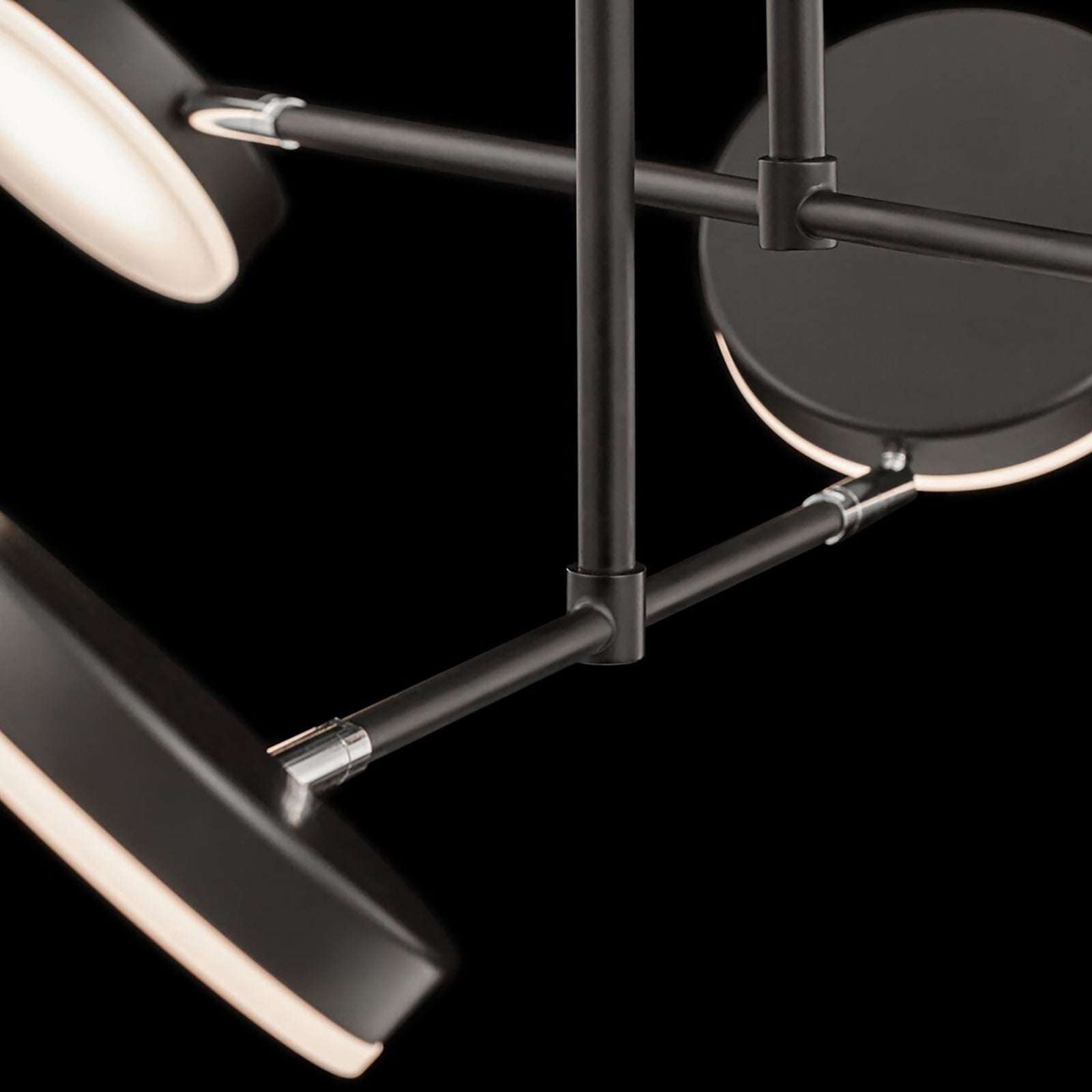 LED pendellampe Fad 6-lys svingbare skjermer 89 cm bakside