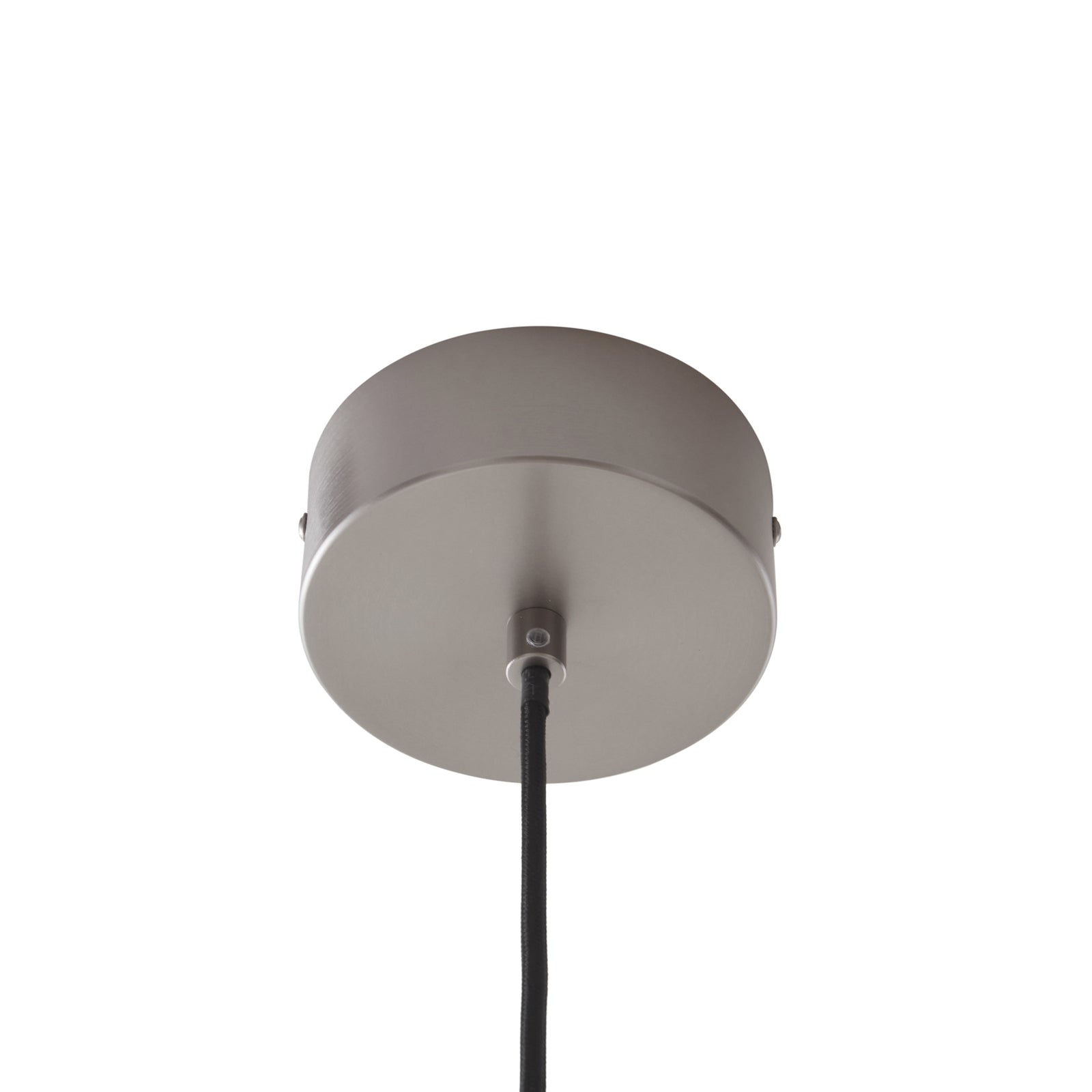 LED pendellampe Faelinor grå aluminium Ø35 cm oppheng