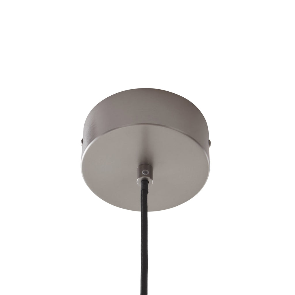 LED pendellampe Faelinor grå aluminium Ø35 cm oppheng