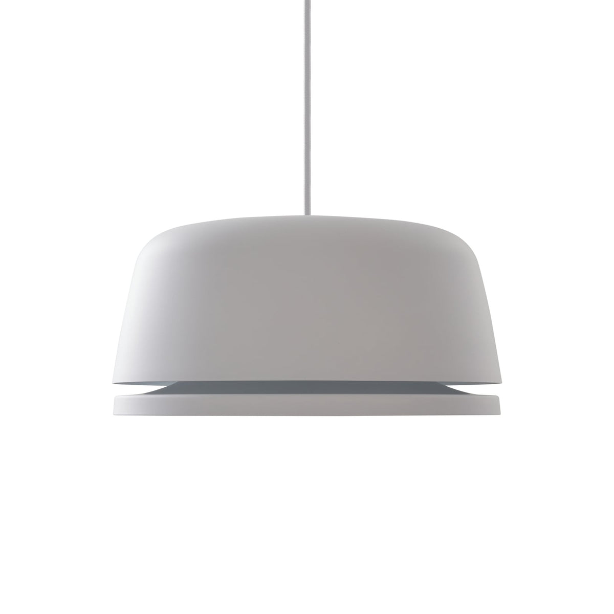 LED pendellampe Faelinor hvit aluminium nærbilde