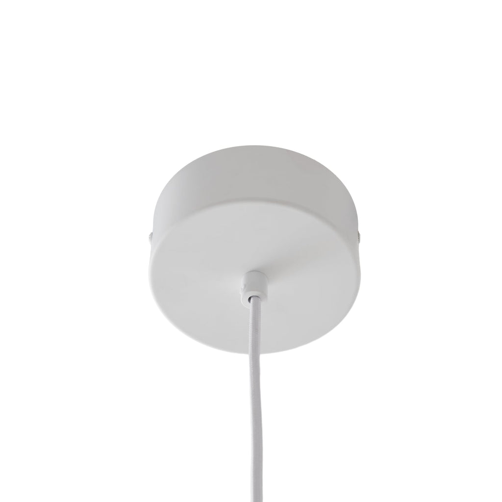 LED pendellampe Faelinor hvit aluminium oppheng