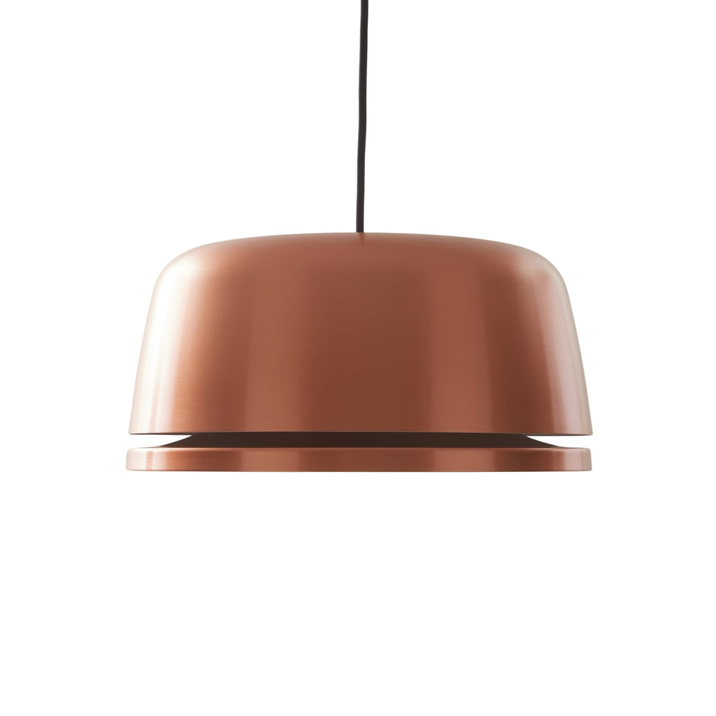 LED pendellampe Faelinor kobber aluminium nærbilde
