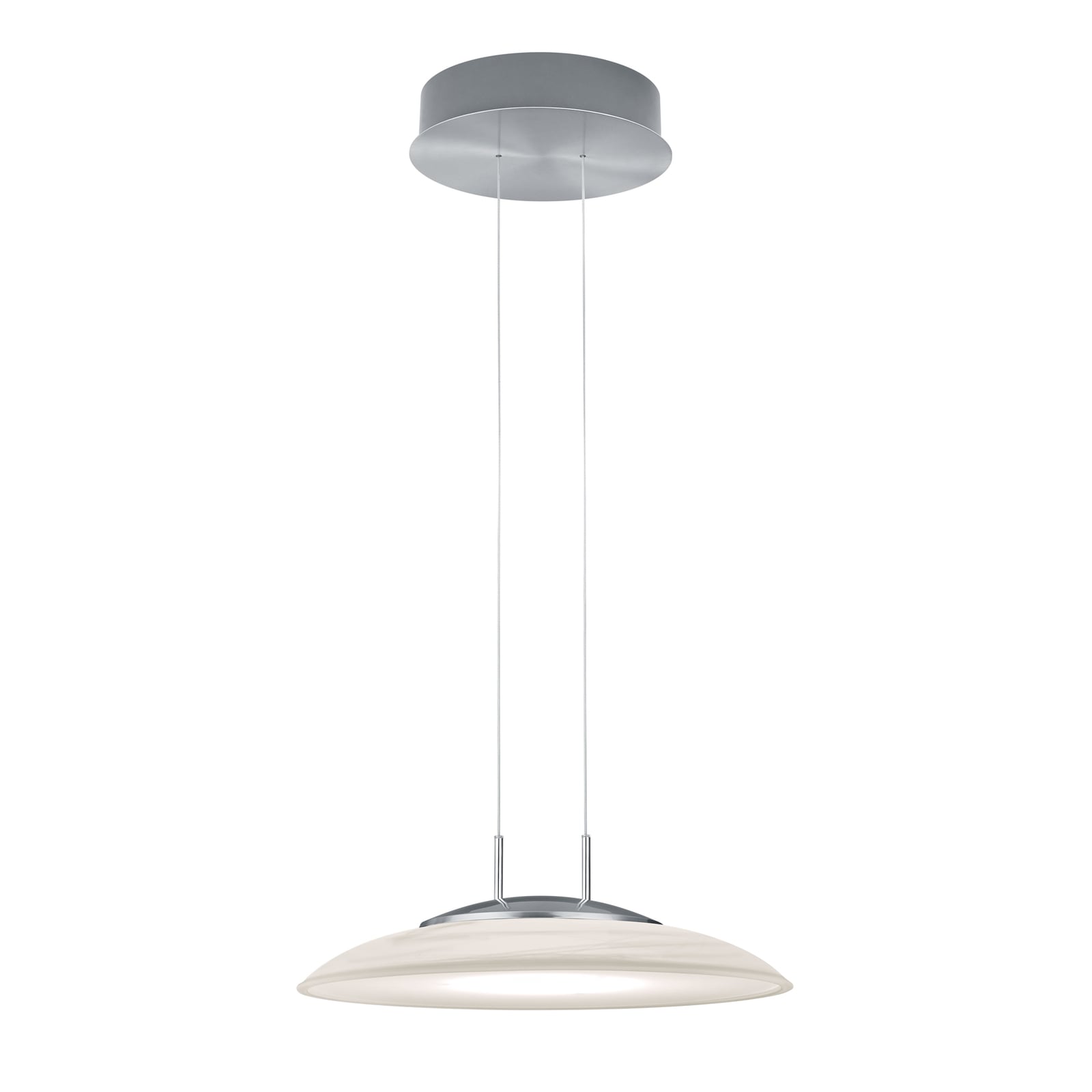LED pendellampe Findus alabastglass dimbar forfra