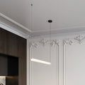 LED pendellampe Finelle 1.0 rilleglass beige forfra
