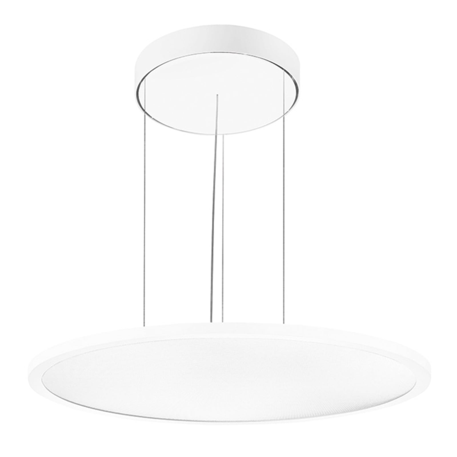 LED pendellampe FL Round 555 rund hvit bakside