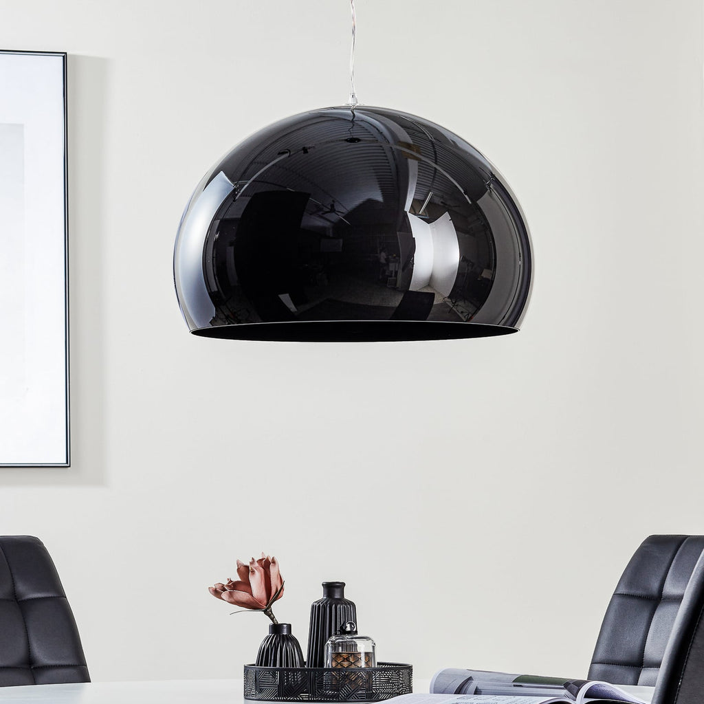 LED pendellampe FL/Y dimbar svart akryl bakside