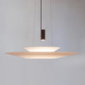 LED pendellampe Flamingo dimbar metakrylat Ø70 cm kobber forfra