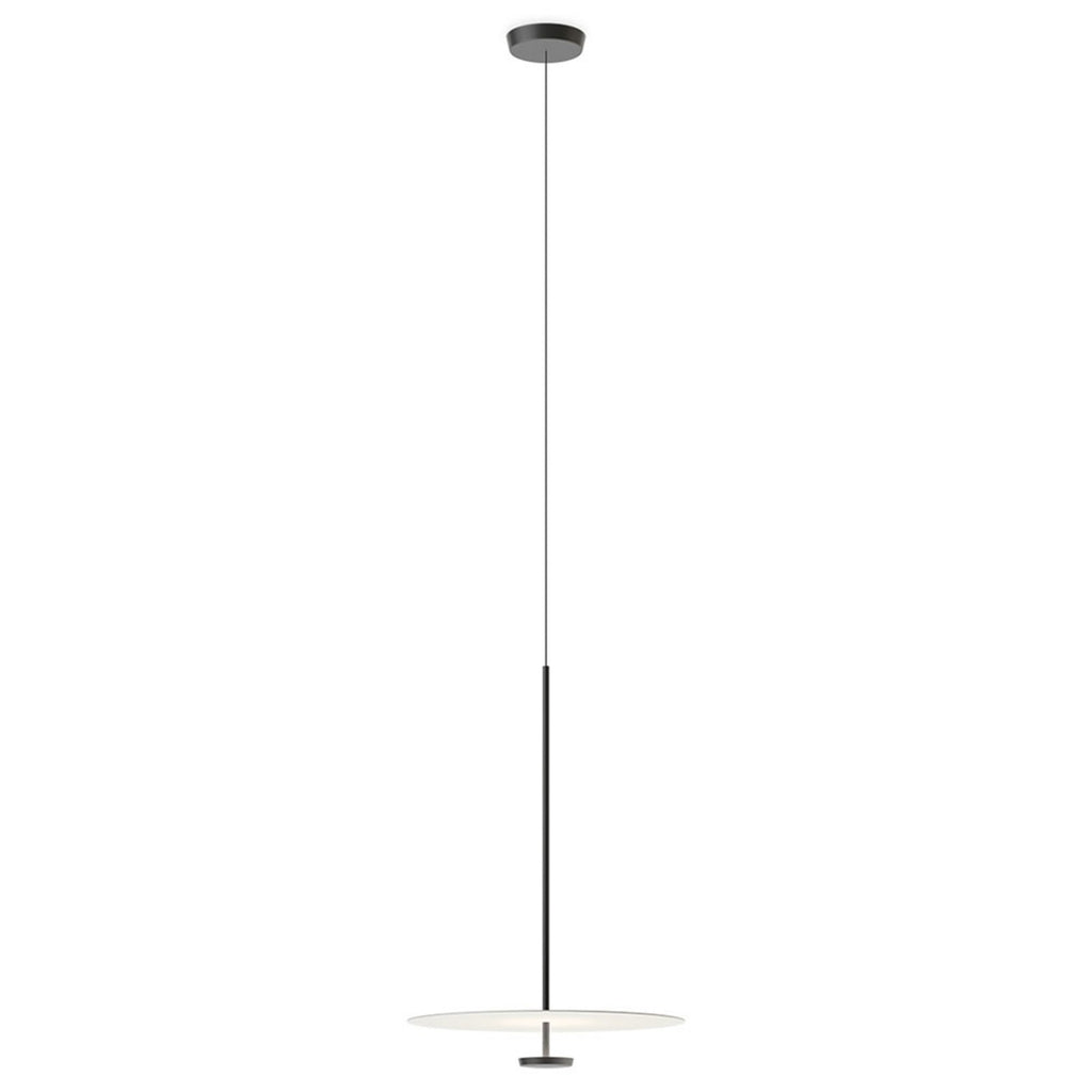 LED pendellampe Flat dimbar grå Ø55 cm 13,5W fra Vibia nærbilde av LED