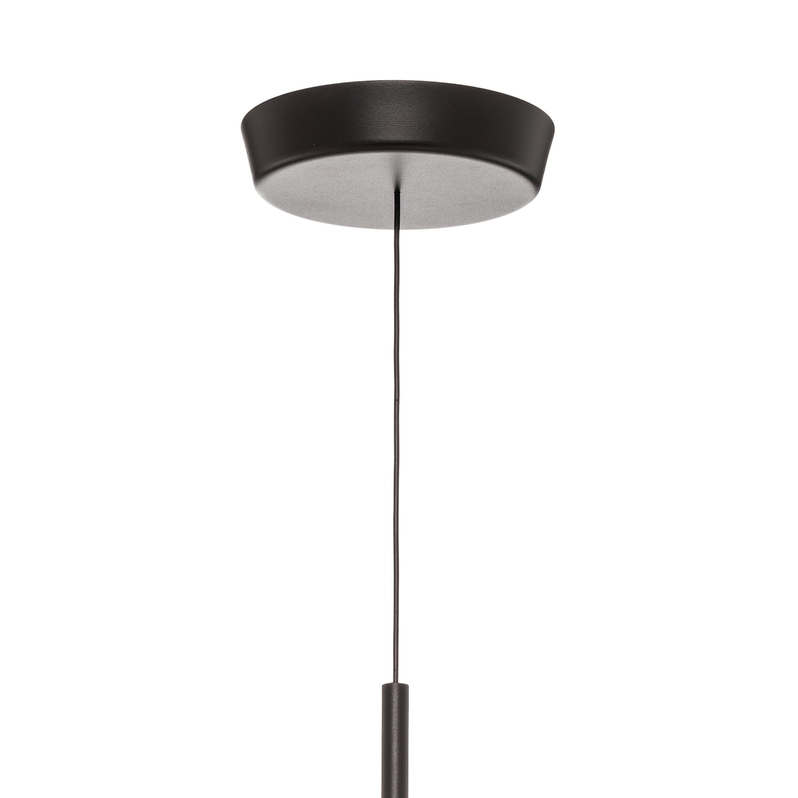 LED pendellampe Flat dimbar terracotta Ø55 cm med dimmer