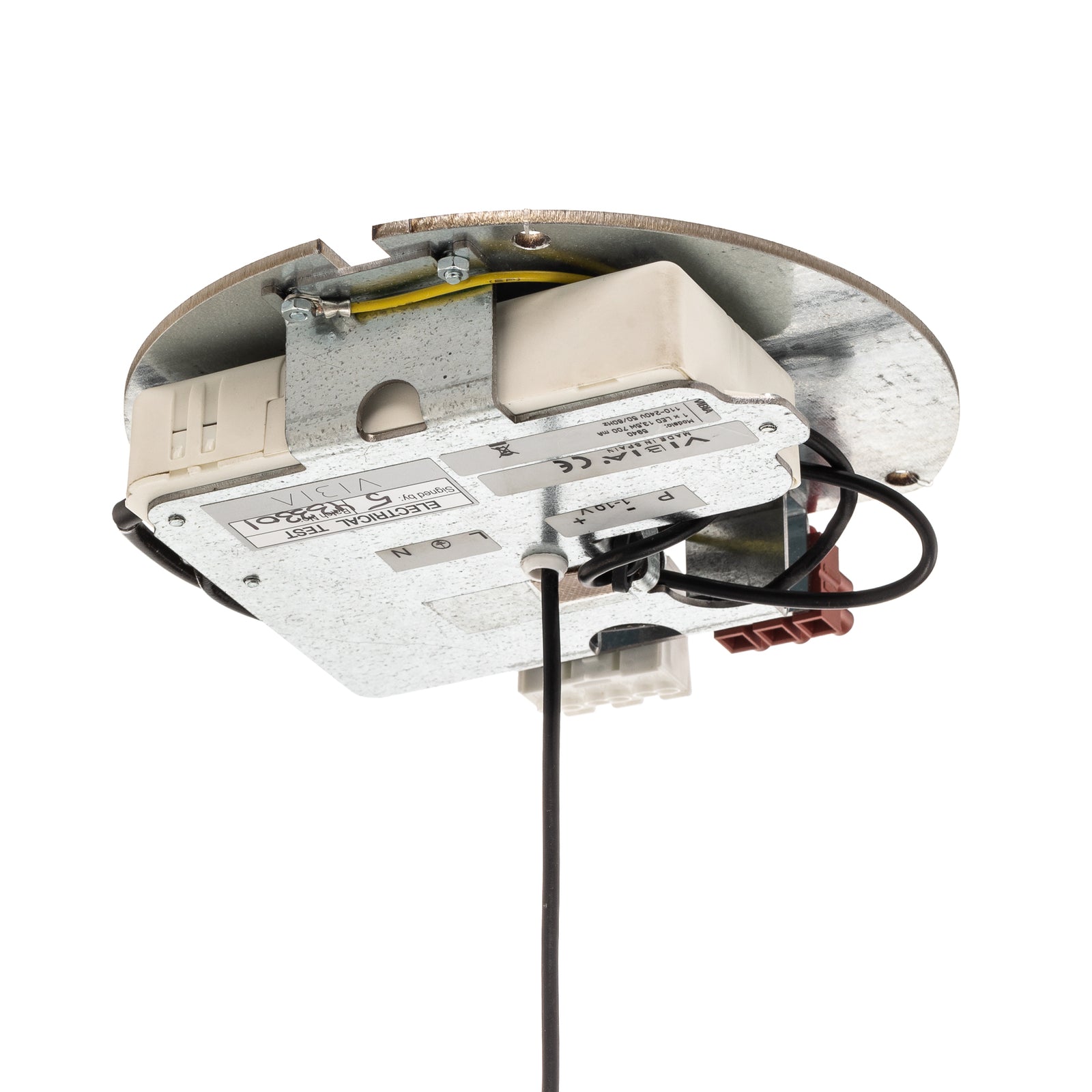 LED pendellampe Flat dimbar terracotta Ø55 cm design