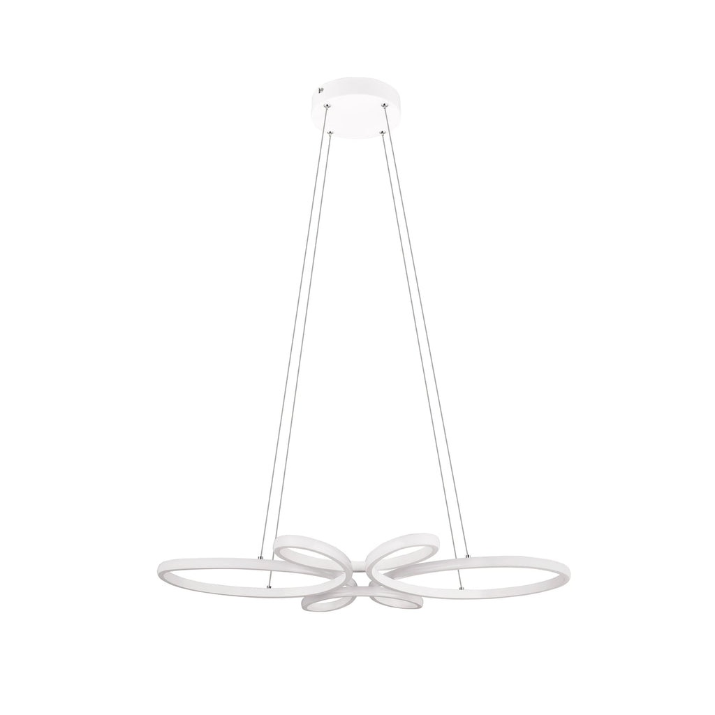 LED pendellampe Fly dimbar hvit matt 4000K 83x45 cm bakside