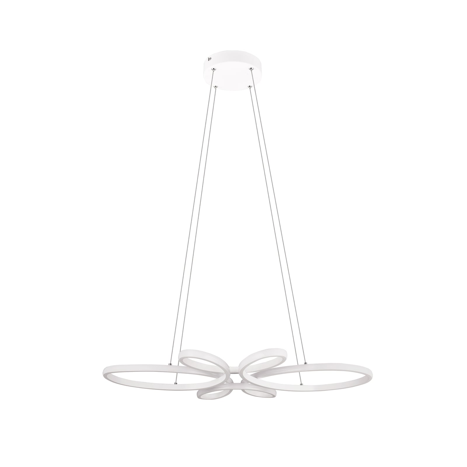 LED pendellampe Fly dimbar hvit matt 4000K 83x45 cm bakside