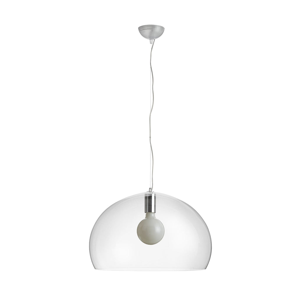 LED pendellampe FL/Y transparent akryl montert i rom