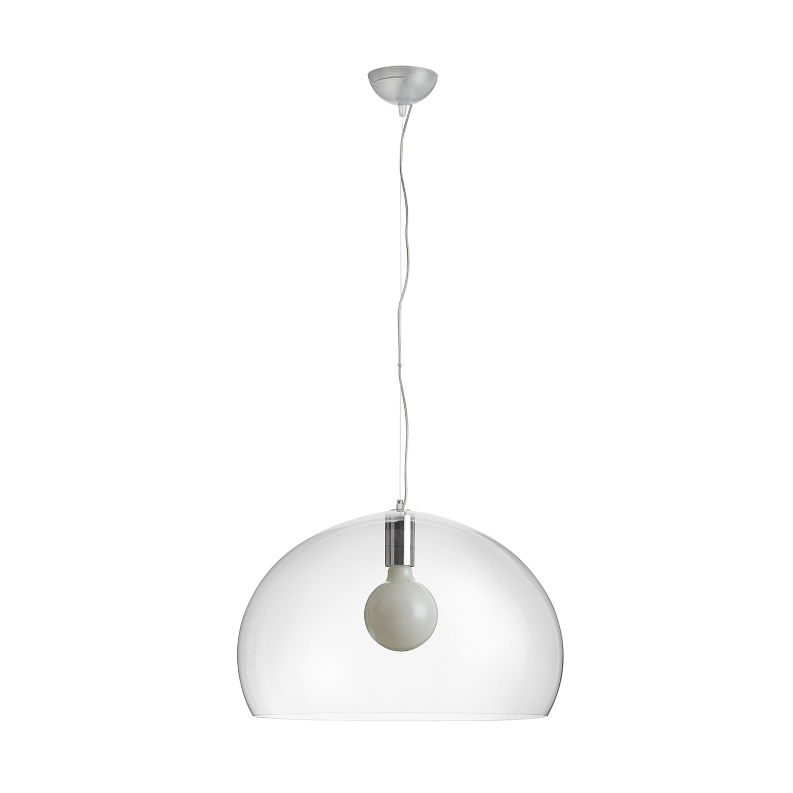 LED pendellampe FL/Y transparent akryl montert i rom