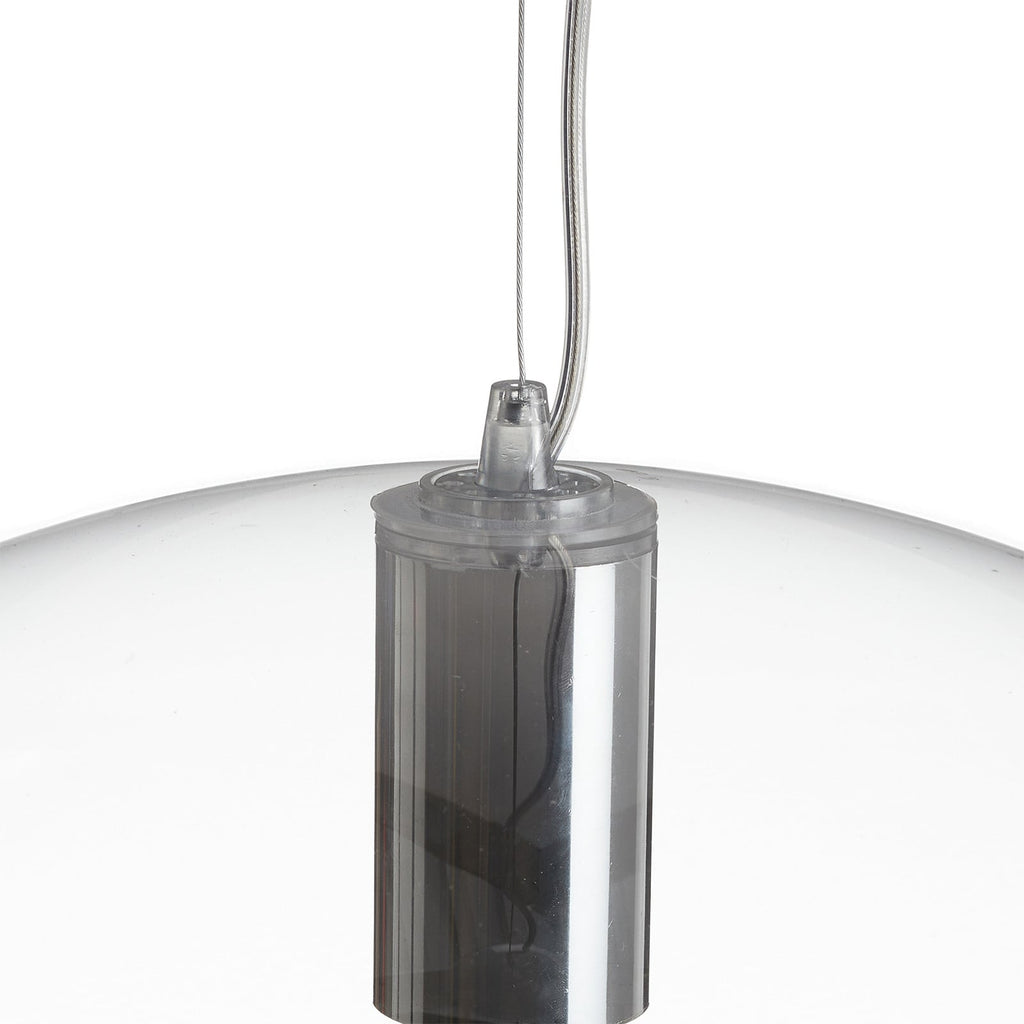 LED pendellampe FL/Y transparent akryl Ø52 cm dimbar - Kartell
