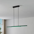 LED pendellampe Fraioli-Z svart dimbar RGB Zigbee 105 cm forfra