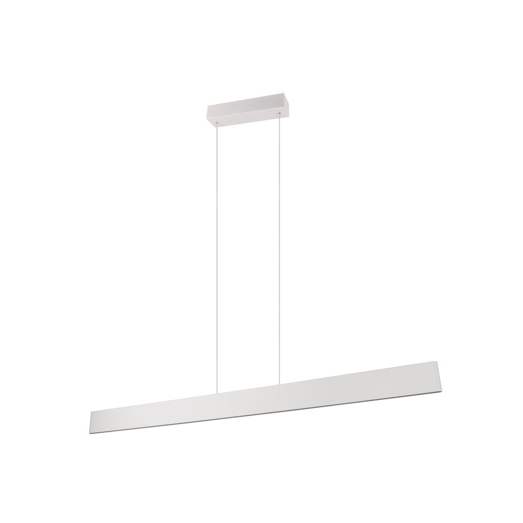 LED pendellampe Galway lysegrå 150 cm CCT dimbar 35W forfra