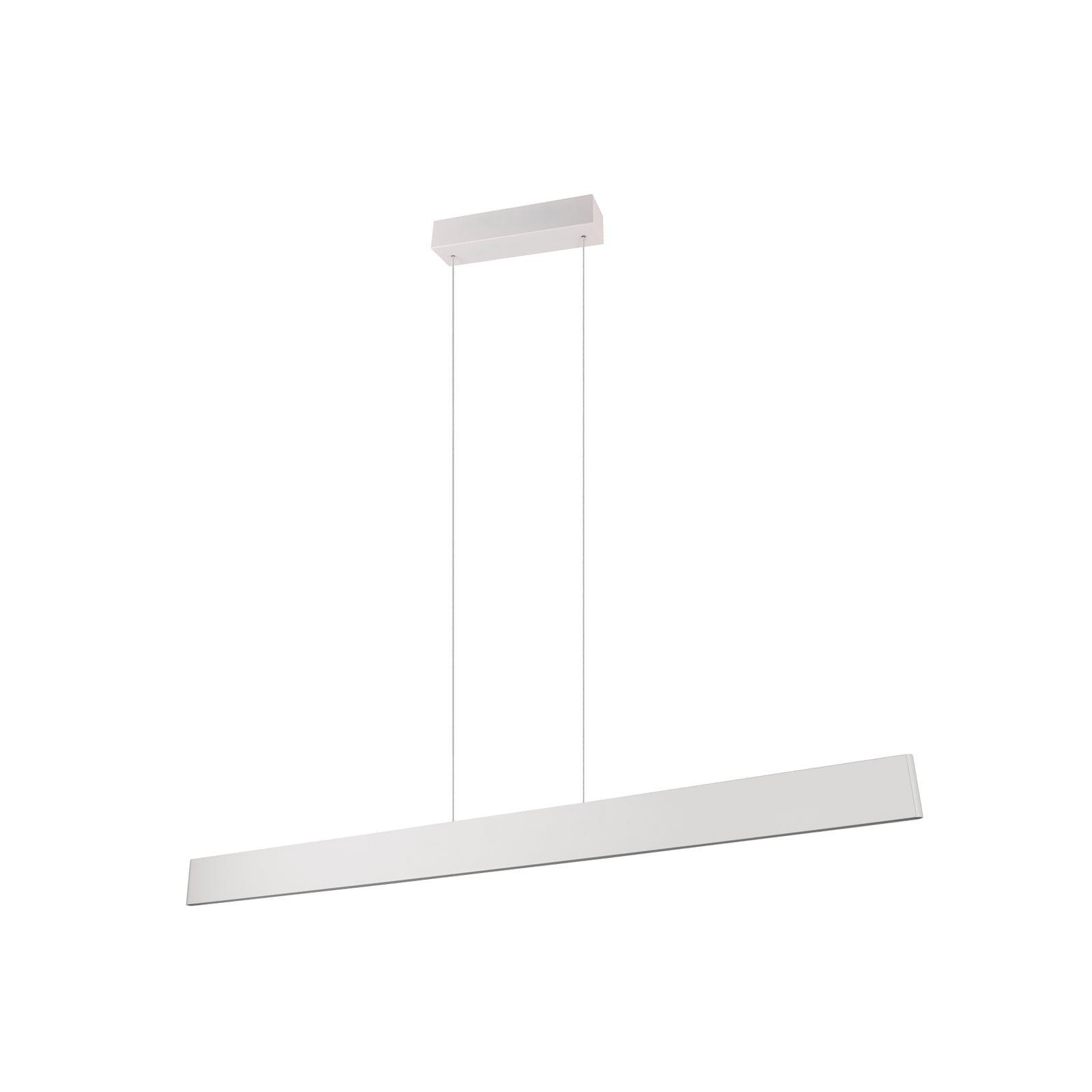 LED pendellampe Galway lysegrå 150 cm CCT dimbar 35W forfra
