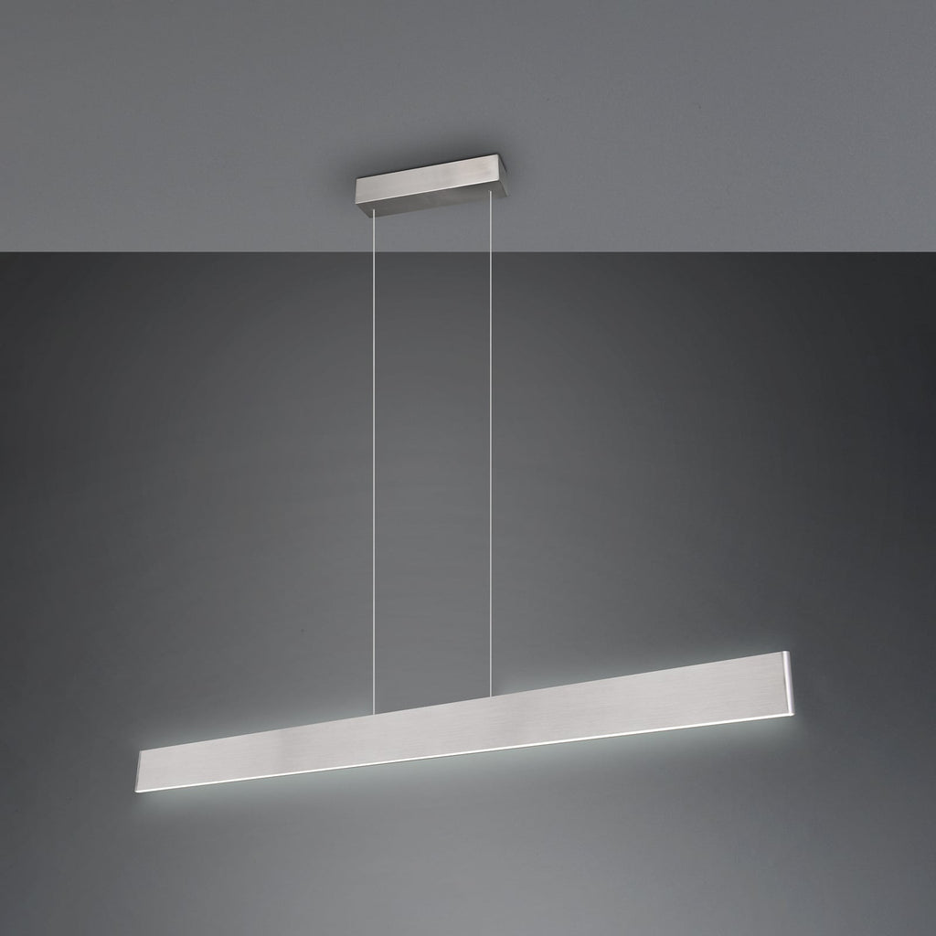 LED pendellampe Galway matt nikkel CCT dimbar bakside