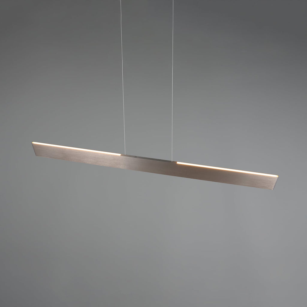 LED pendellampe Galway matt nikkel CCT dimbar justerbar høyde