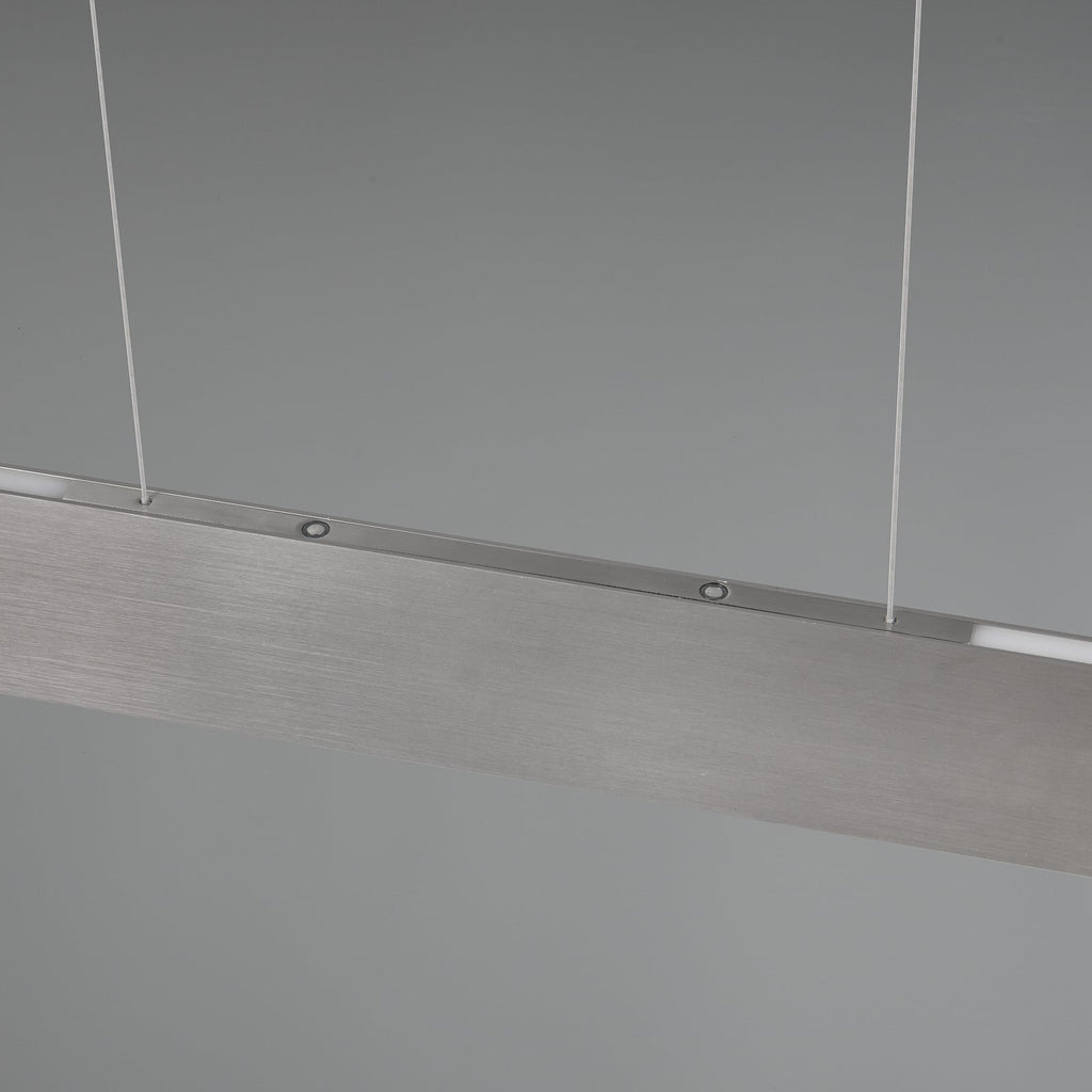 LED pendellampe Galway matt nikkel CCT dimbar lyssetting