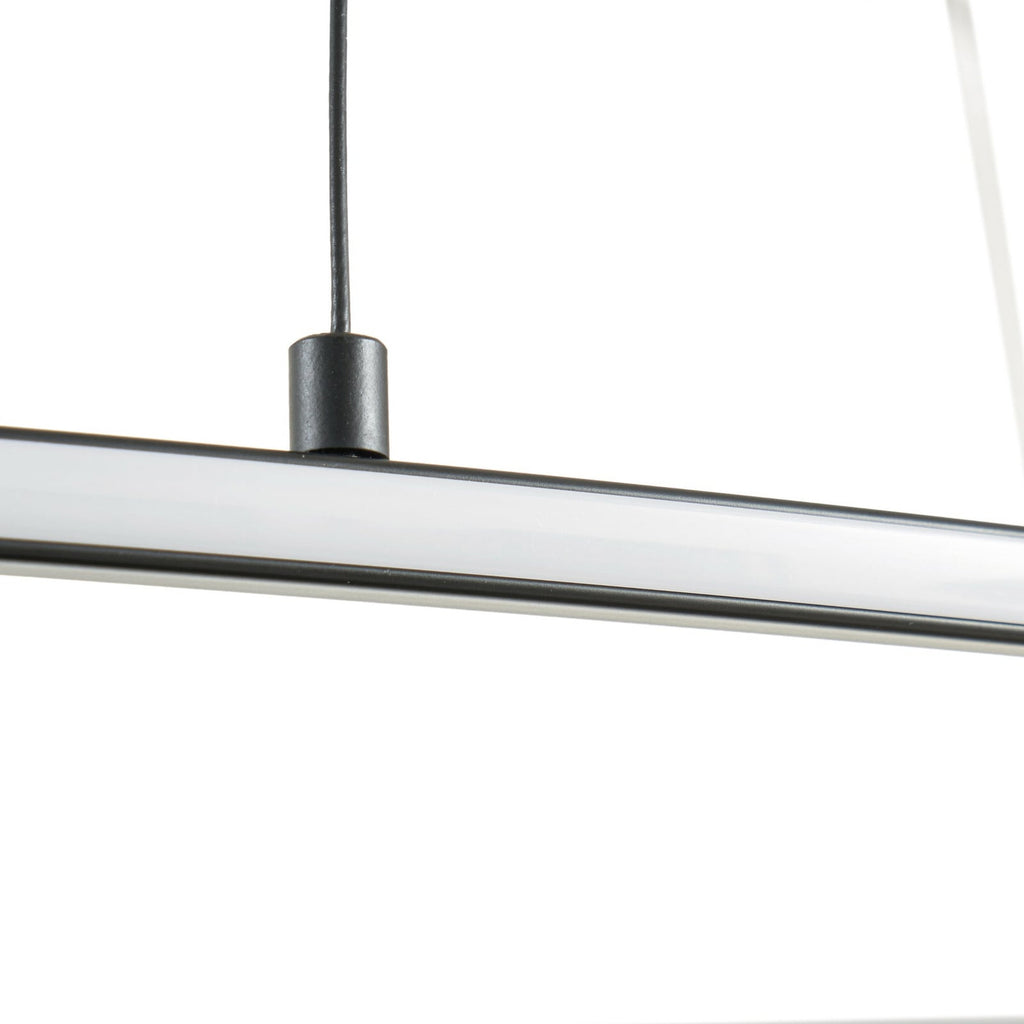 LED pendellampe Gavril dimbar svart 100 cm 40,5W monteringsdetalj