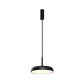 LED pendellampe Gerhard svart metall forfra