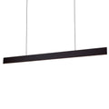 LED pendellampe Gideon opp og ned svart 146 cm forfra