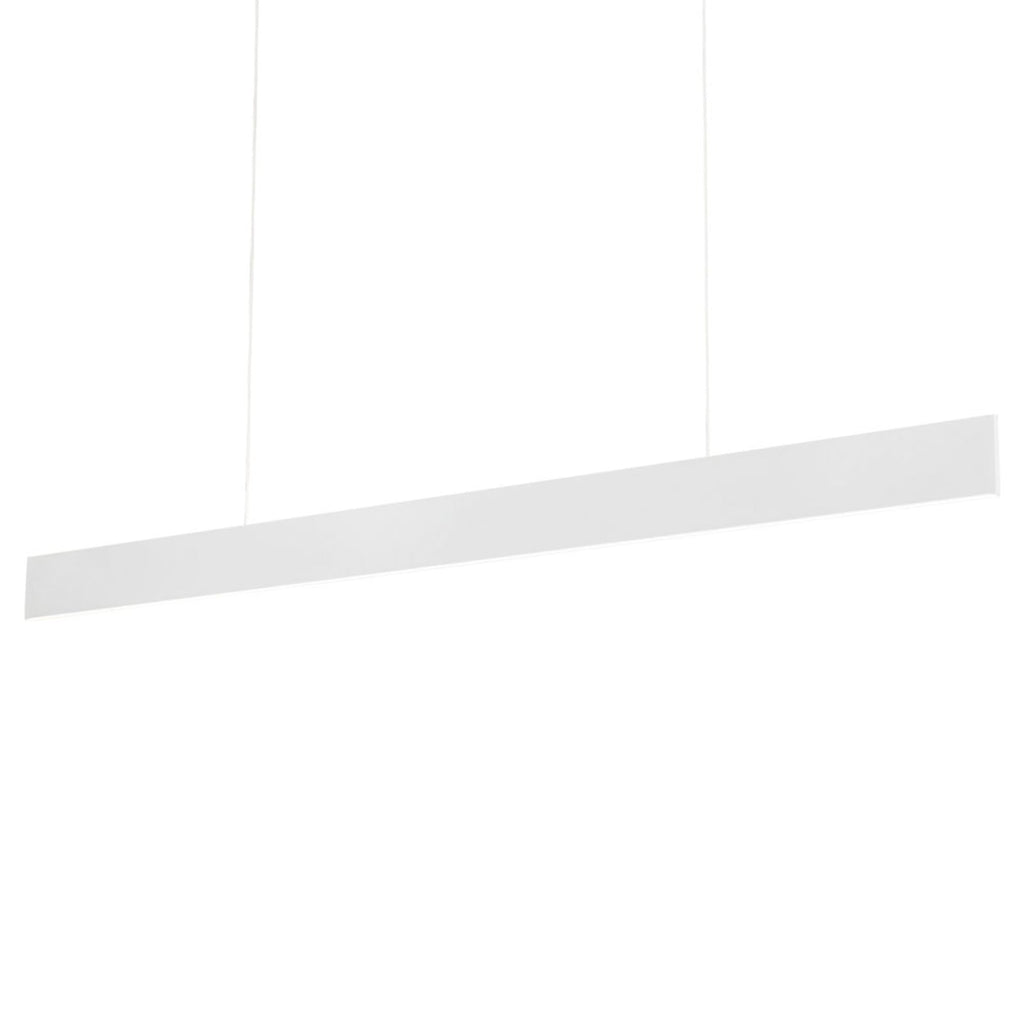 LED pendellampe Gideon opp og ned hvit 146 cm forfra