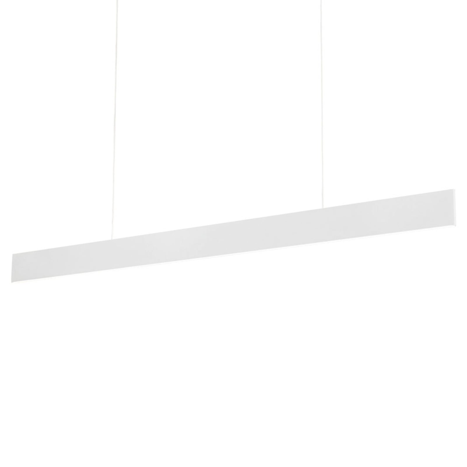 LED pendellampe Gideon opp og ned hvit 146 cm forfra