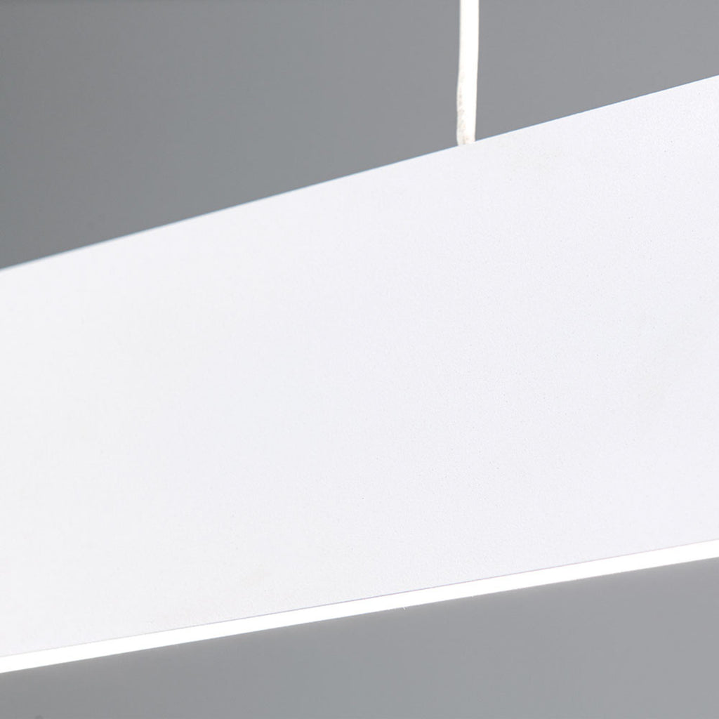 LED pendellampe Gideon opp og ned hvit 146 cm lys opp og ned
