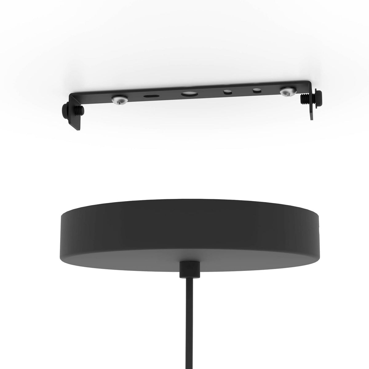 LED pendellampe Ginestrone-Z dimbar svart RGB CCT - EGLO