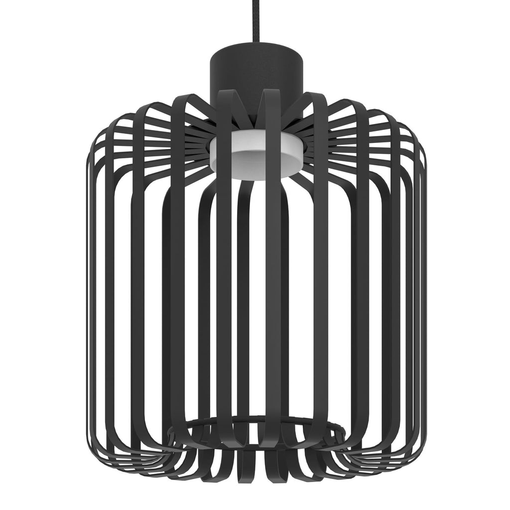 LED pendellampe Ginestrone-Z 3-lys dimbar CCT RGB svart appstyring