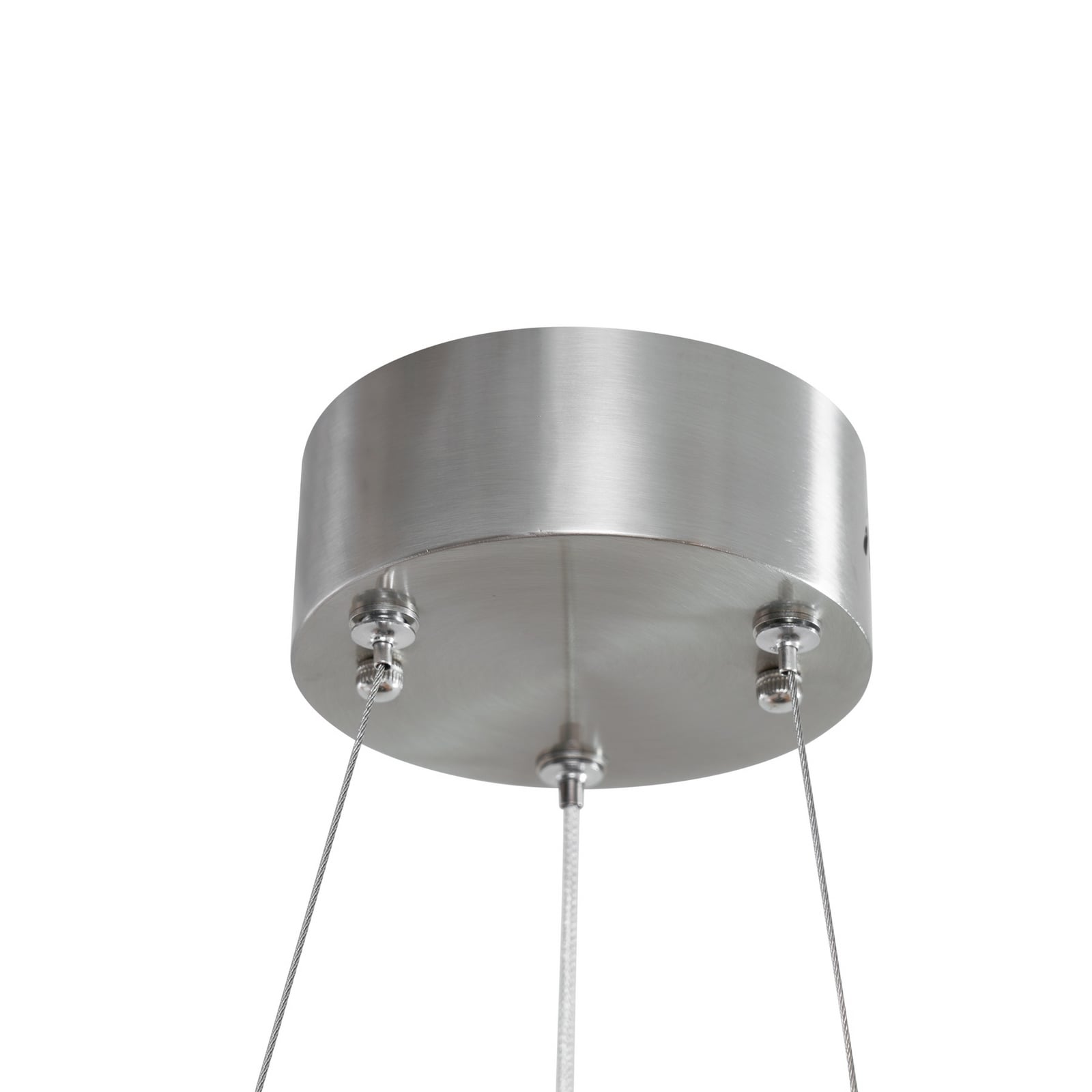 LED pendellampe Glacis krom finish og oppheng