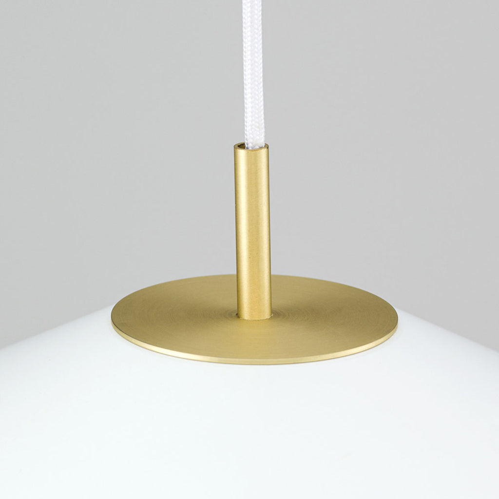 LED pendellampe Gourmet dimbar hvit stål Ø35 cm 22W helhetlig bilde