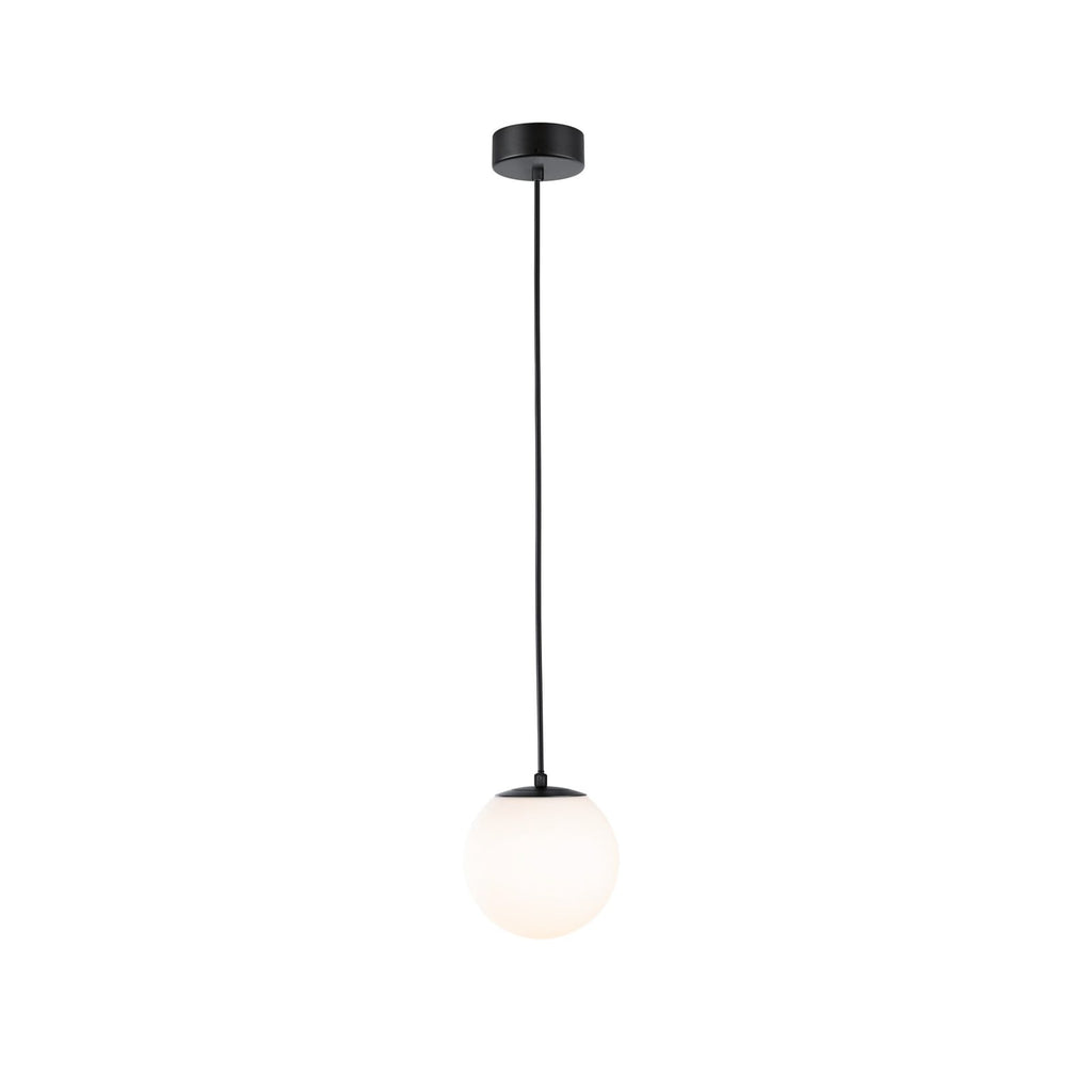 LED pendellampe Gove svart Ø17 cm detalj
