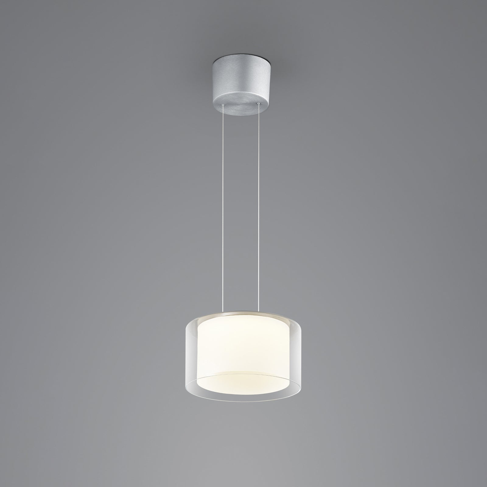 LED pendellampe Grand Clear glass dimbar forfra