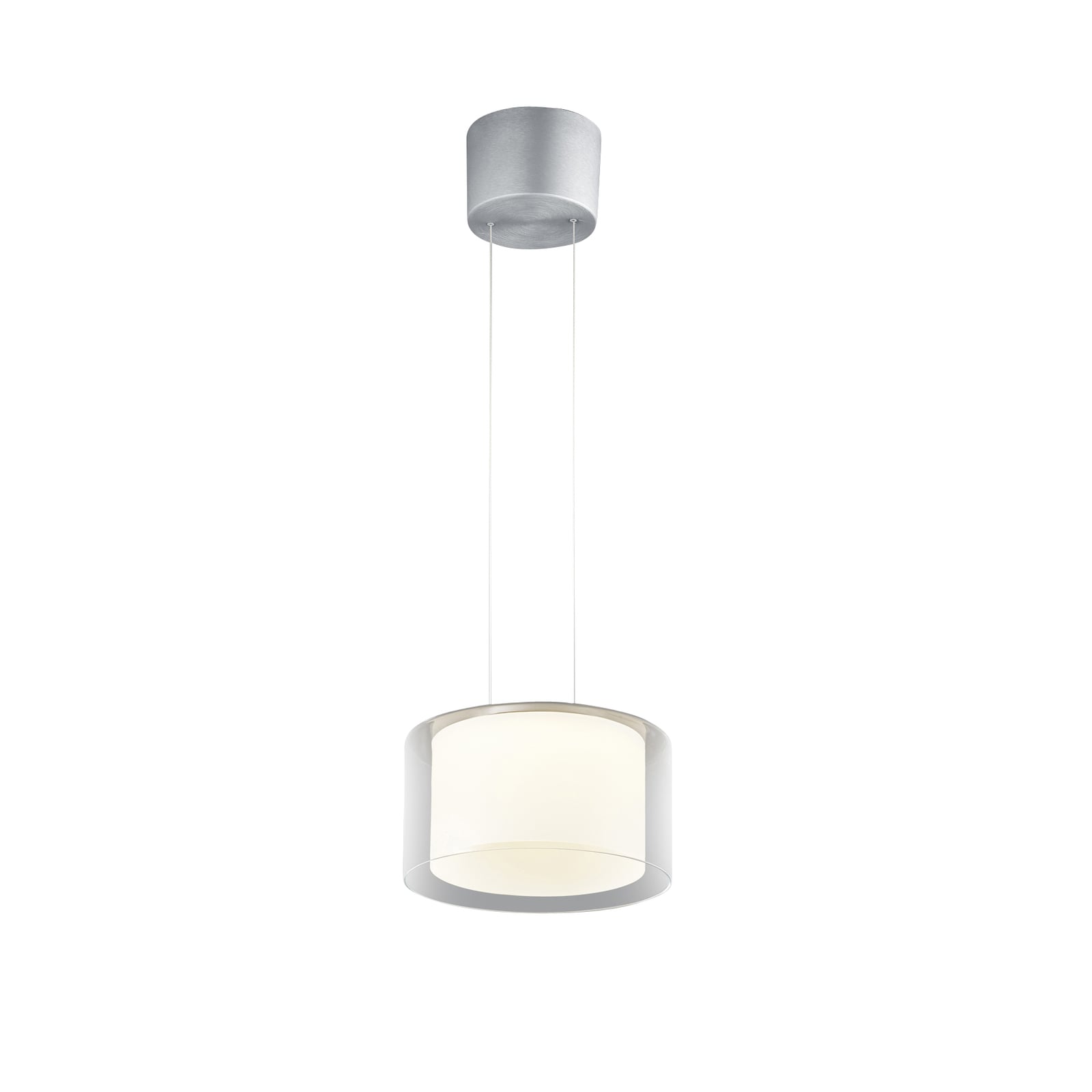 LED pendellampe Grand Clear glass dimbar bakside