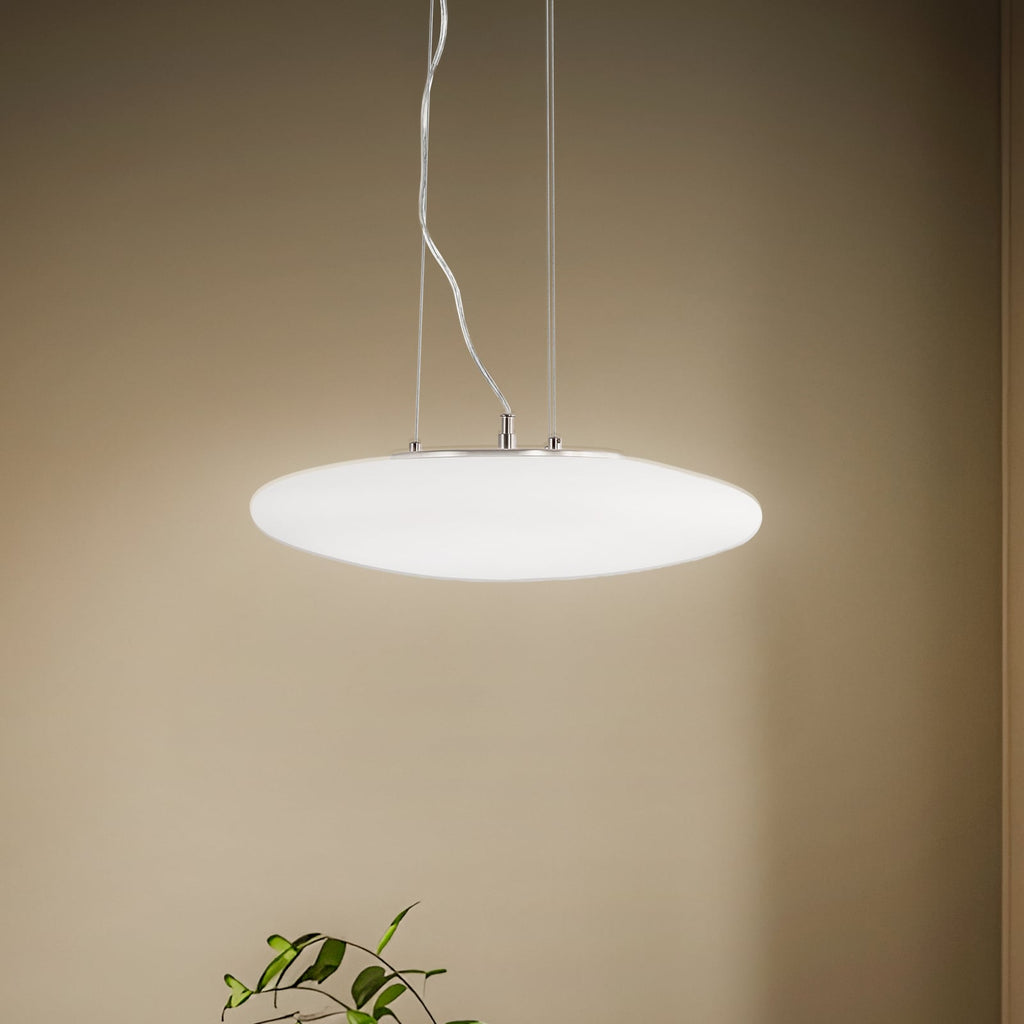 LED pendellampe Gunda opalglass dimbar forfra