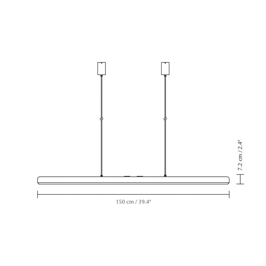 Montert LED pendellampe Hazel Branch svart/messing i rom