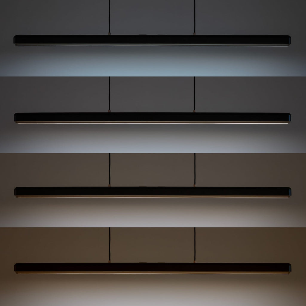LED pendellampe Hazel Branch svart/messing med justerbar lysfarge