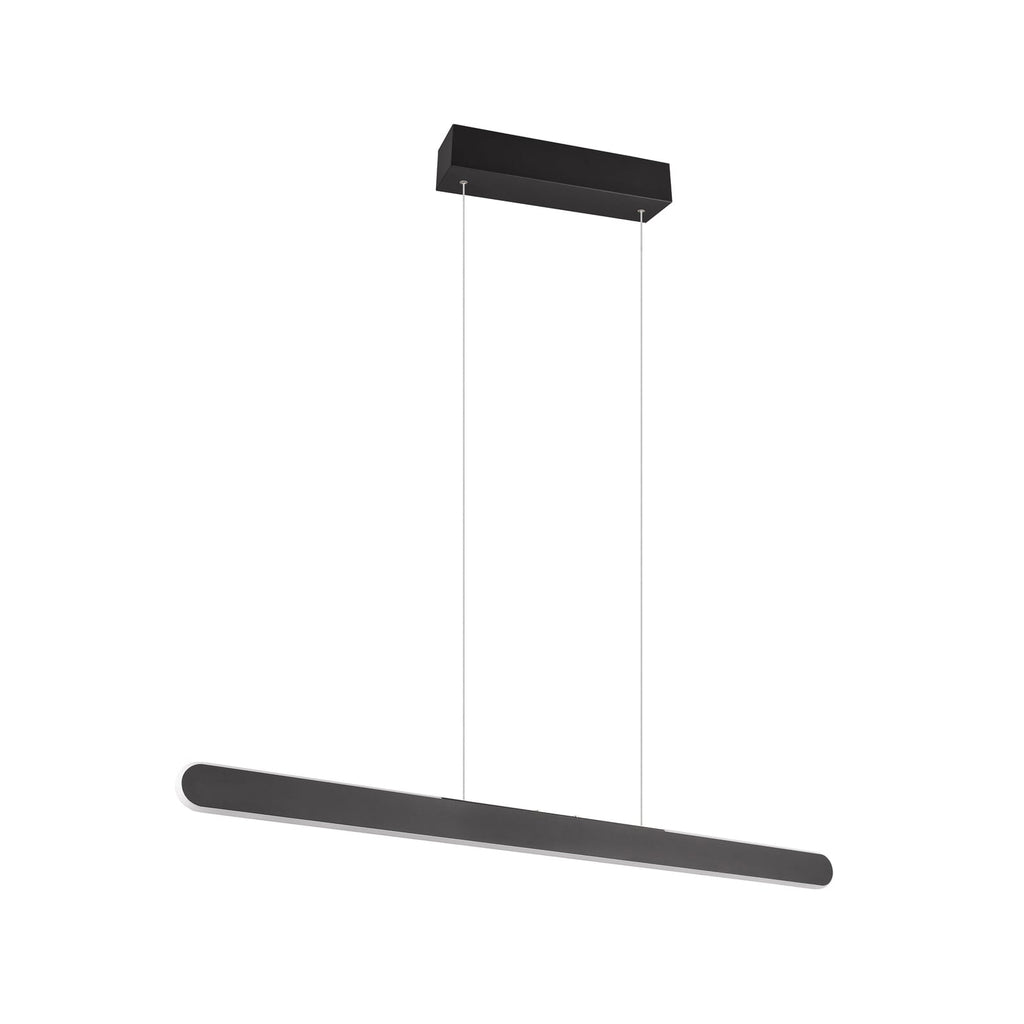 LED pendellampe Helios svart 100 cm dimbar CCT forfra