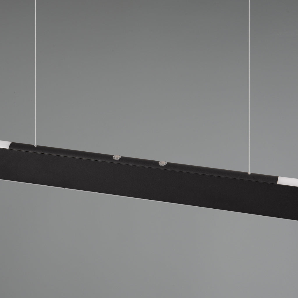 LED pendellampe Helios svart 100 cm dimbar CCT montert