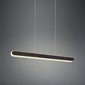 LED pendellampe Helios uttrekkbar dimbar CCT svart 130 cm forfra