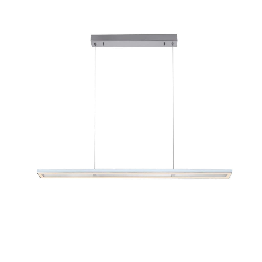 Montert LED pendellampe Helix CCT RGB med fjernkontroll 110 cm i rom