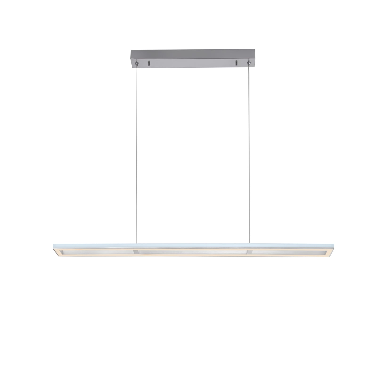 Montert LED pendellampe Helix CCT RGB med fjernkontroll 110 cm i rom