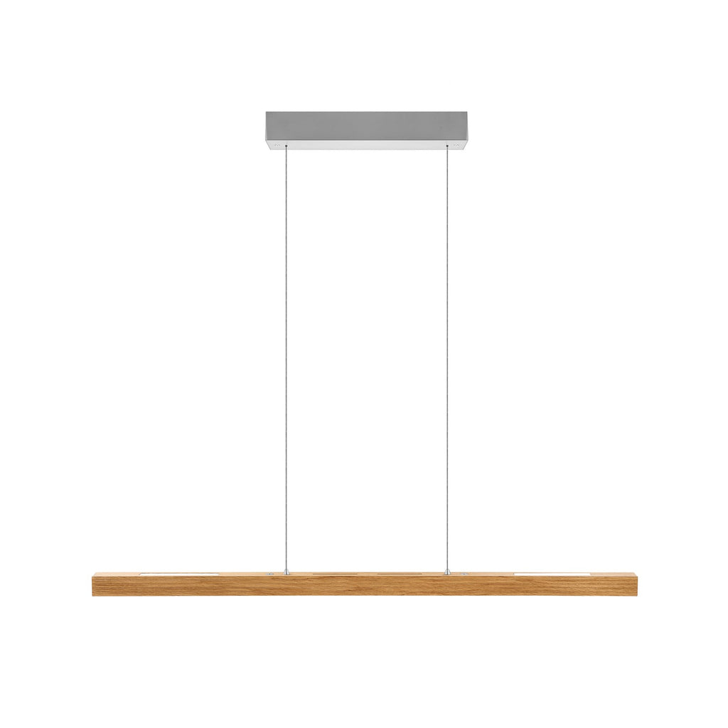 LED pendellampe Hermann eik opp/ned dimbar 100 cm forfra