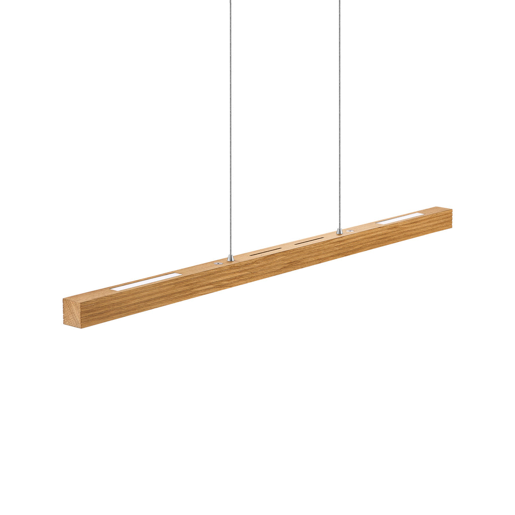 LED pendellampe Hermann eik opp/ned dimbar 100 cm detalj